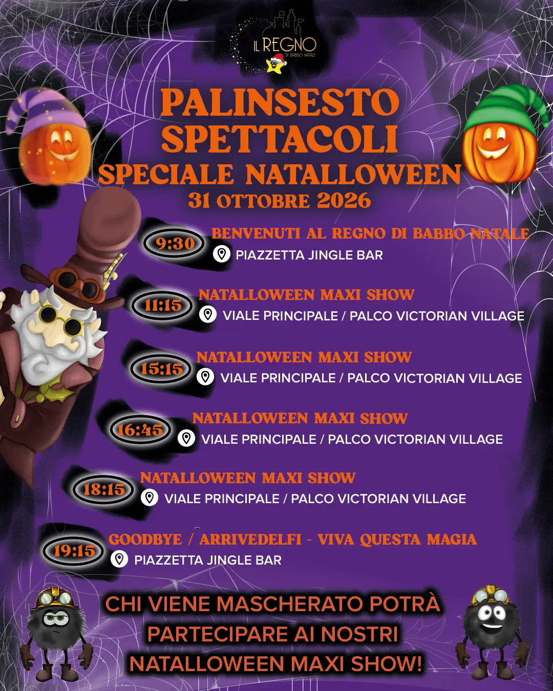 Palinsesto Natalloween