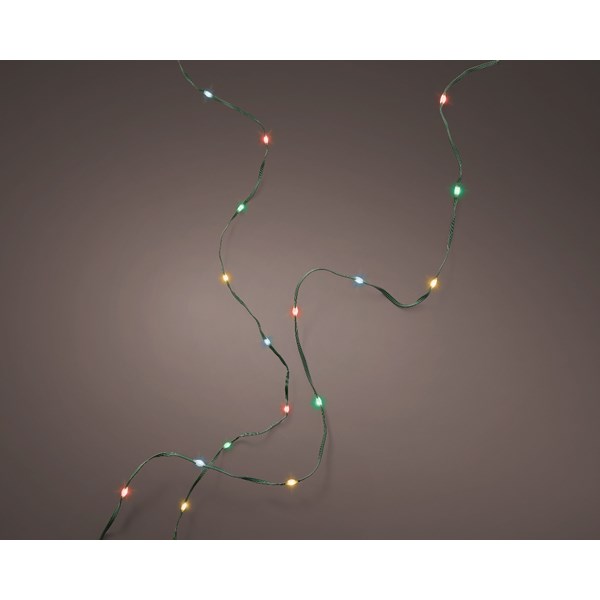 Micro LED flex string lights 8 function twinkle effect outdoor - 360LED 27M